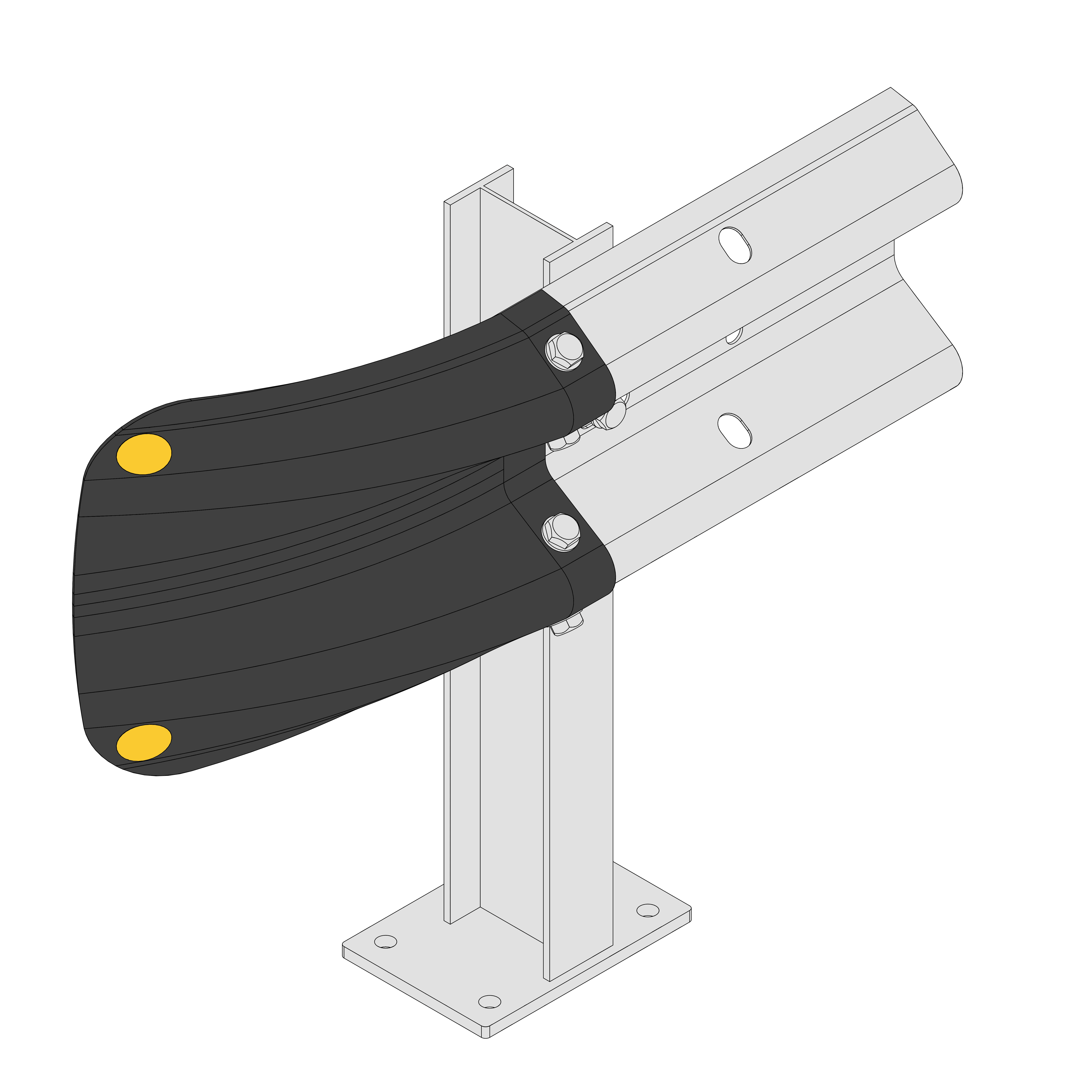 Armco Fishtail Safety End