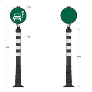 BSP 002111 A Delineator Signage Post ASM (PNG)_page_0013
