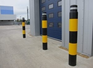 Safety Bollards for HGV Protection