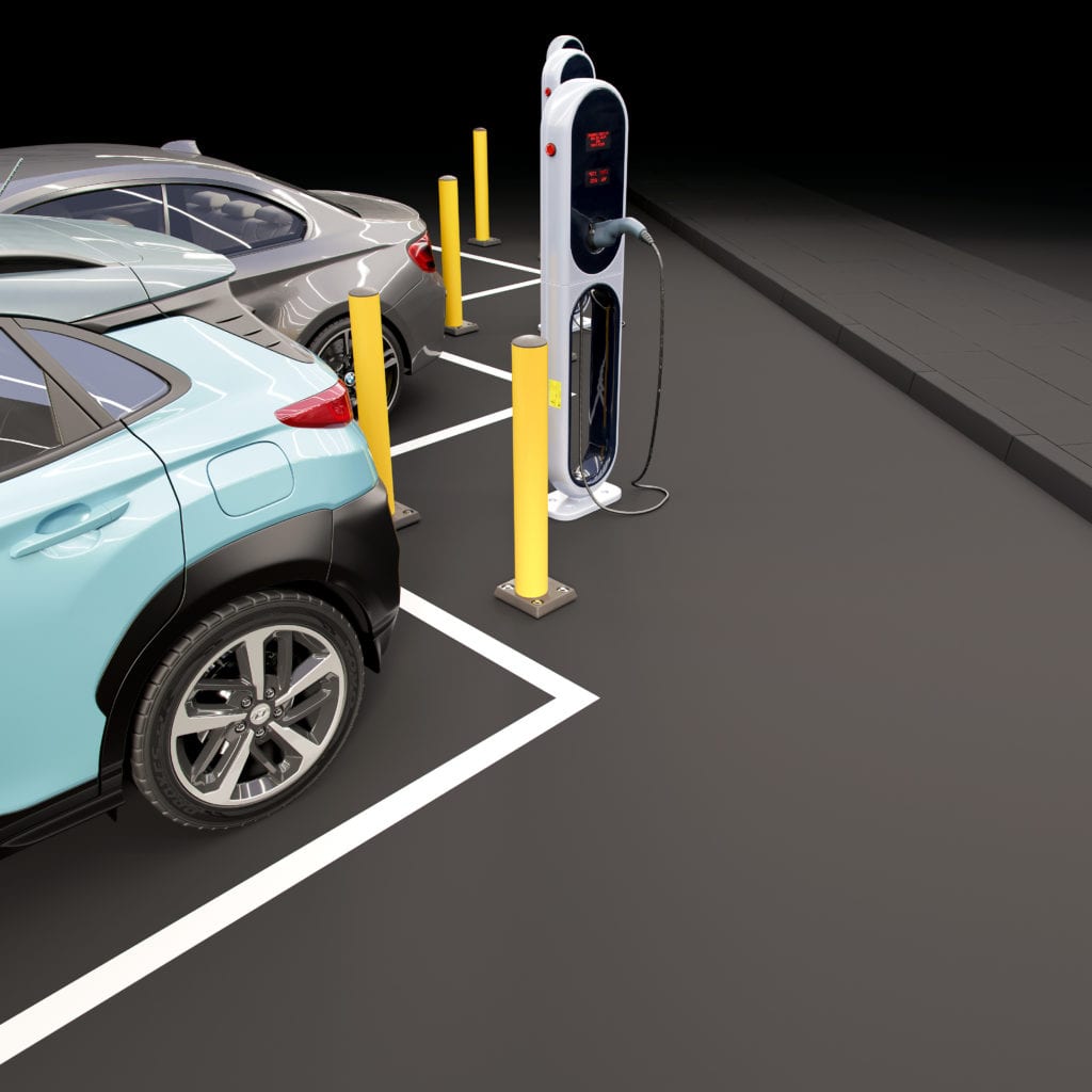 EV Charging Point Protection Posts