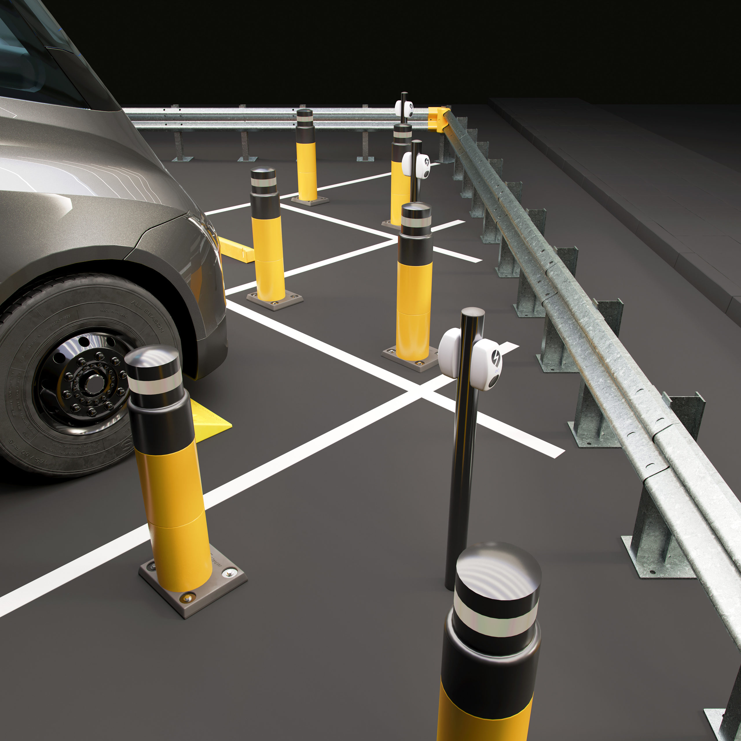 Industrial EV Charging Point Protection
