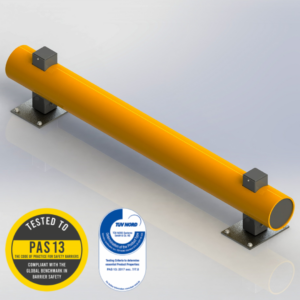 Polymer Single Bumper Barrier With TUV Logo