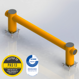 Polymer Single End Of Aisle Barriers 