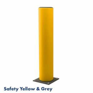 Brandsafe Protection Bollard   Bollards And Post Protection   Yellow And Grey