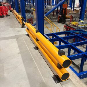 Brandsafe Double Bumper Polymer Barrier