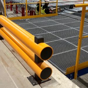Brandsafe Double Bumper Polymer Barriers